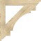 Ekena Millwork Merced Traditional Rough Sawn Bracket, Douglas Fir, 4"W x 32"D x 32"H BKT04X32X32MRC01RDF - alternate 4